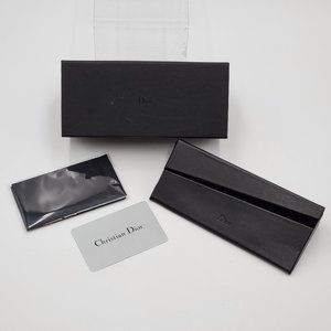 Christian Dior Black Eye / Sun Glasses Case Set